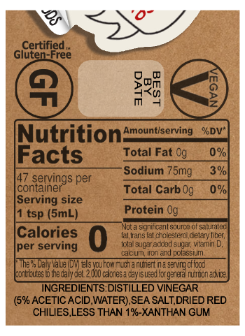 Humble Sauce Co, HOT SAUCE image 2
